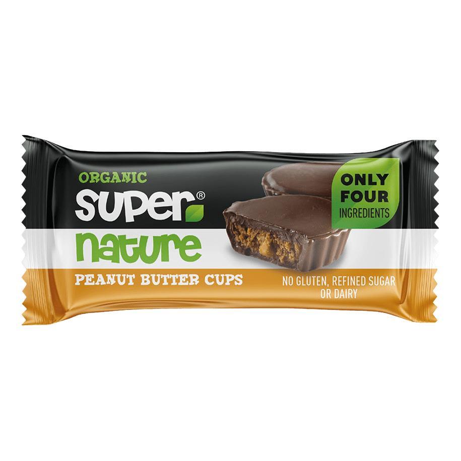 Super Nature Organic Peanut Butter Cups, 40g – Valley Organics